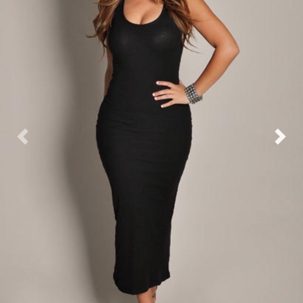 Sexy maxi dress.